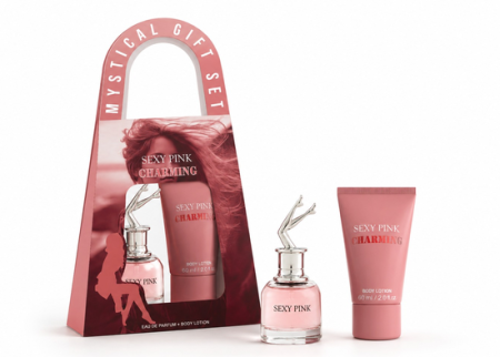 طقم Sexy Pink Charming