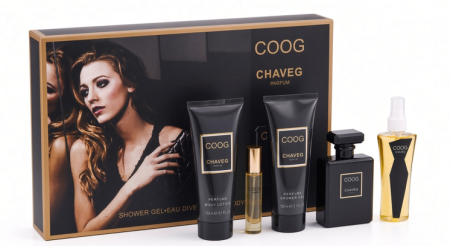 بكج هدايا عطور فاخرة للعناية بالجسم من COOG