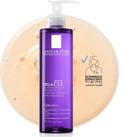 غسول جل لتنظيف البشرة وتوحيدها من La Roche-Posay