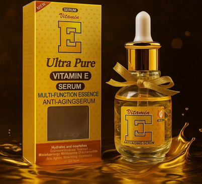 سيروم فيتامين E لترطيب البشرة ومكافحة علامات التفدم بالسن