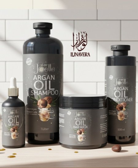 مجموعة العناية بالشعر بزيت الأرغان