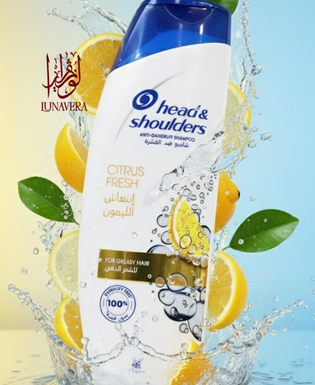 Head & Shoulders بانتعاش الليمون لشعر الدهني