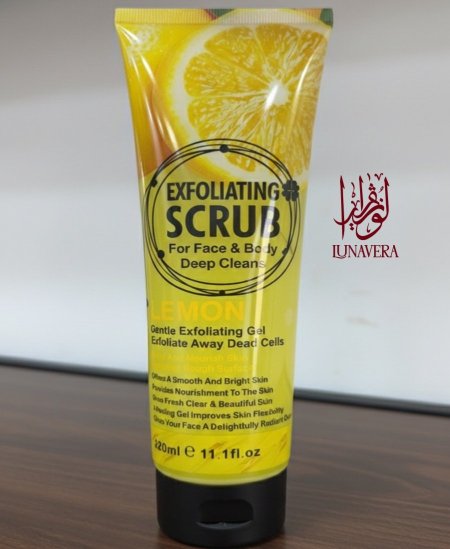 جل مقشر بالليمون