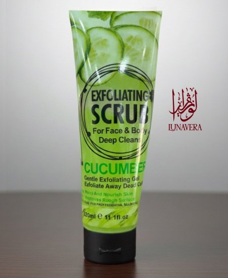 جل مقشر بالخيار