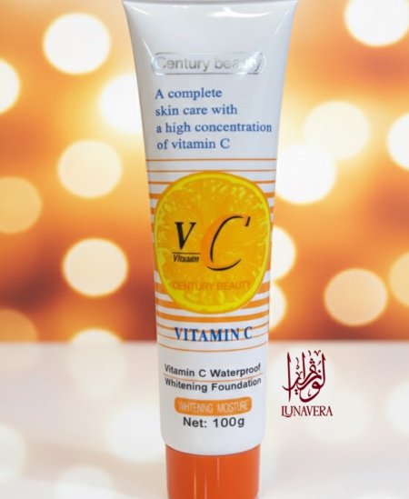 كريم أساس بفيتامين C مقاوم للماء لتفتيح البشرة