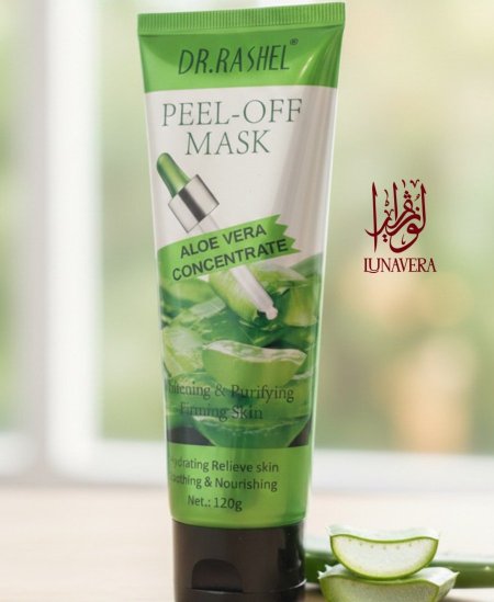 قناع تقشير للوجه بخلاصة الألوفيرا من د. راشيل