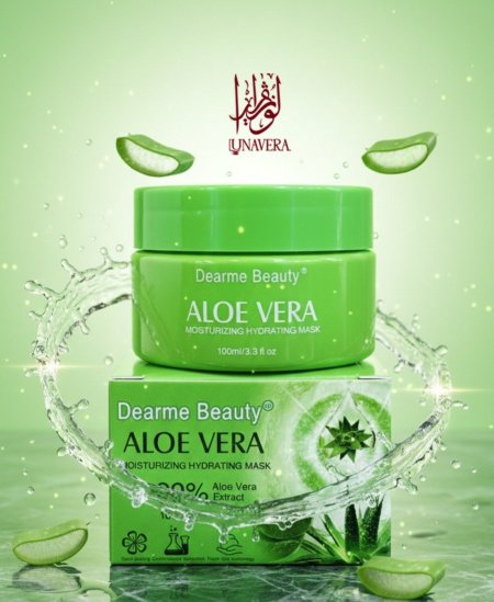 قناع الألوفيرا لترطيب البشرة بعمق