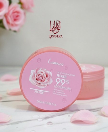 جل الورد المهدئ بنسبة 99%