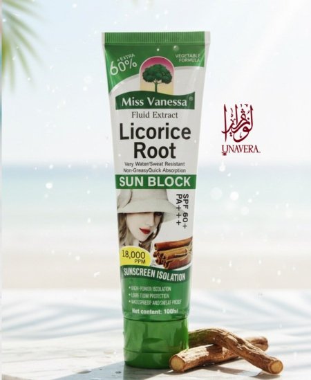 واقي شمس بخلاصة عرق السوس