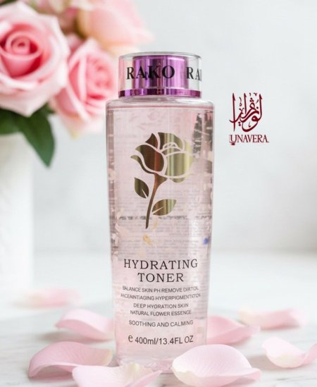 تونر ماء ورد الحجم الكبير