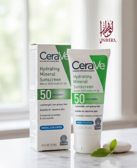 واقي شمس معدني مرطب للوجه والجسم CeraVe