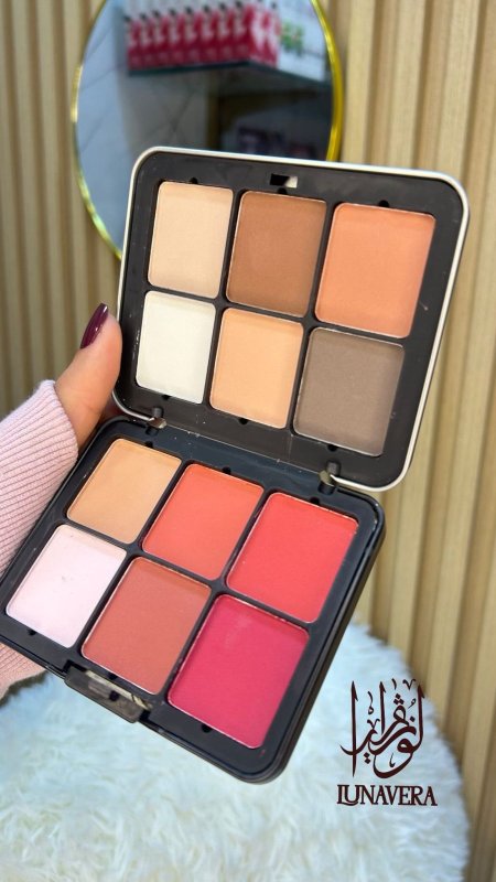 باليت كونتور,هايلايتر,وبلاشر