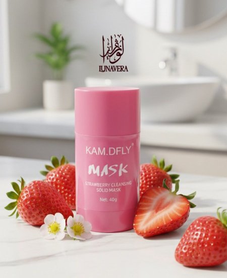 قناع الفراولة لتنظيف البشرة بعمق