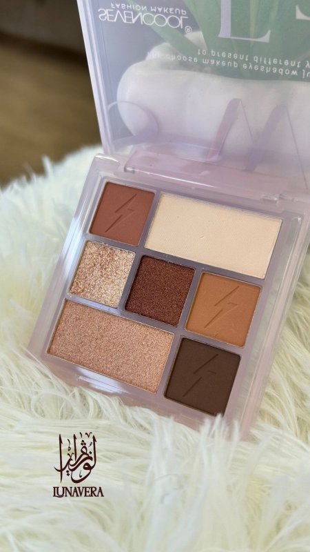 باليت ظلال درجات البني