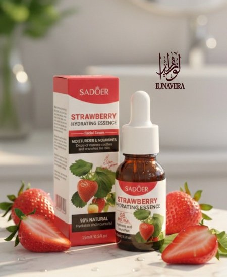 سيروم الفراولة لترطيب البشرة من SADOER