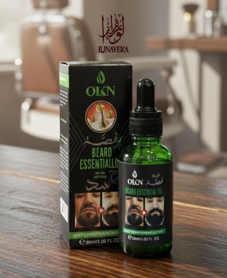 زيت OLKN الأساسي للعناية باللحية
